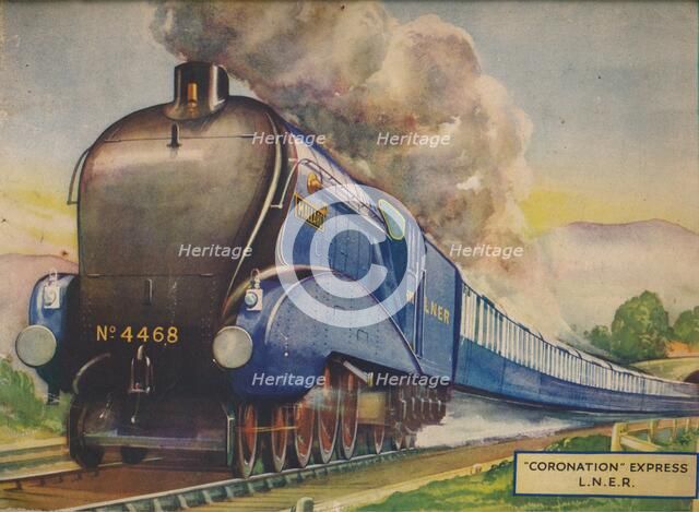 'Coronation Express L.N.E.R.', 1940. Artist: Unknown.