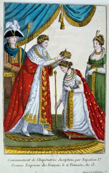 Coronation of the Empress Josephine, 2nd December 1804 19th century