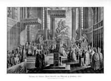 Coronation of the Empress Maria Ludovica of Austria in Pressburg, 1808