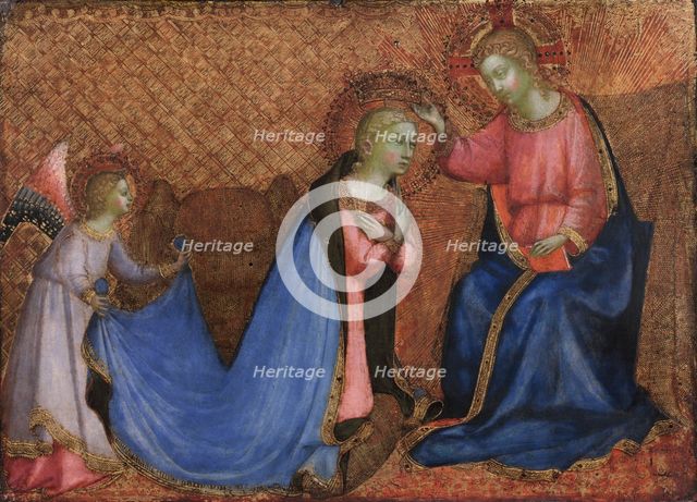 Coronation of the Virgin, 1420s. Creator: Fra Angelico (Italian, 1400-1455).