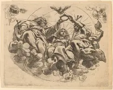 Coronation of the Virgin. Creator: Cornelis Schut I
