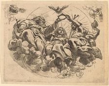 Coronation of the Virgin. Creator: Cornelis Schut I