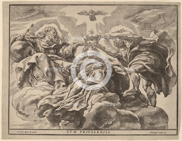 Coronation of the Virgin. Creator: Christoffel Jegher.