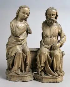 Coronation of the Virgin, German, ca. 1330-40. Creator: Unknown