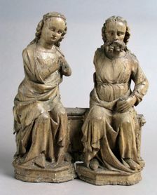 Coronation of the Virgin, German, ca. 1330-40. Creator: Unknown