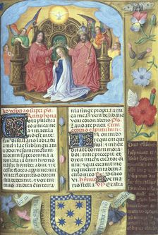 Coronation of Virgin Mary, c1490-1497. Creator: Master of James IV of Scotland