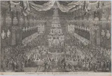 Coronation of Charles XI, Stockholm, December 20, 1672, 1672. Creator: Georg Christoph Eimmart