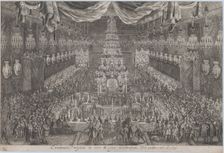 Coronation of Charles XI, Stockholm, December 20, 1672, 1672. Creator: Georg Christoph Eimmart