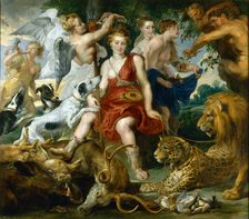 Coronation of Diana, before 1620. Creator: Rubens; Pieter Paul (1577-1640)