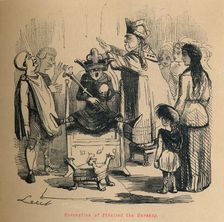 Coronation of Ethelred the Unready c1860, (c1860). Artist: John Leech