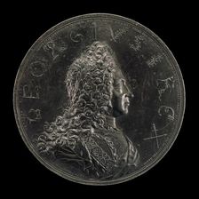 Coronation of George I, 1660-1727, King of England 1714 [obverse], 1714. Creator: Nicolaus Seeländer