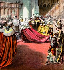 Coronation of George III, 1761 (c1850s)