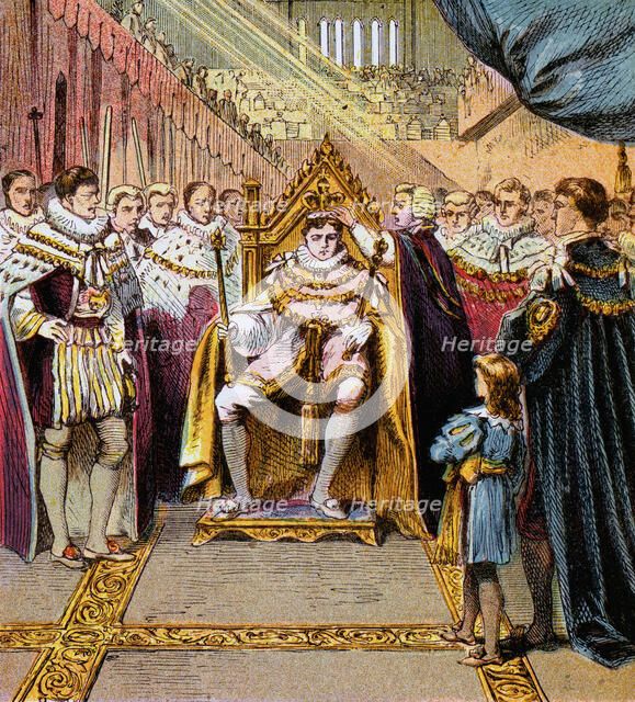 'Coronation of George IV, 1820', (c1850s). Artist: Unknown