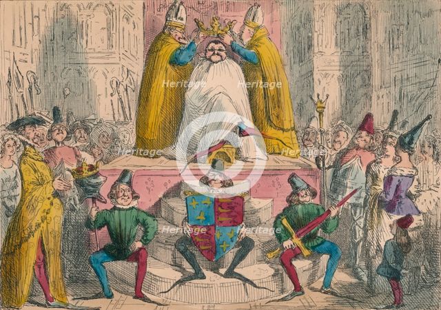 Coronation of Henry the Fourth (from the best authorities), 1850. Artist: John Leech
