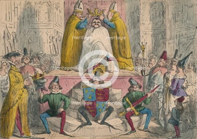 Coronation of Henry the Fourth (from the best authorities), 1850. Artist: John Leech