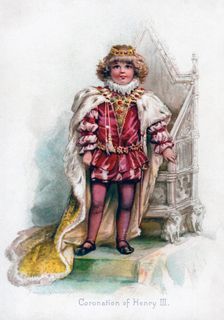 Coronation of Henry III 1897.Artist: Frances Brundage
