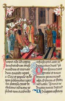 Coronation of King Alexander I of Poland by the Archbishop of Gniezno, Krakow, 1501