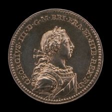 Coronation of King George III [obverse], 1761. Creator: Johann Lorenz Natter