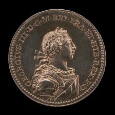 Coronation of King George III [obverse], 1761. Creator: Johann Lorenz Natter