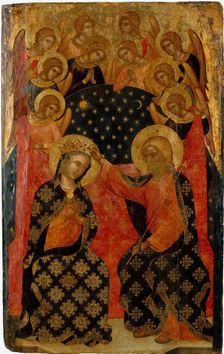 Coronation of Mary, 1360. Creator: Caterino Veneziano