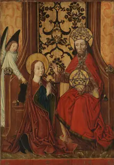 Coronation of Mary, probably between 1450 and 1500. Creator: Unknown
