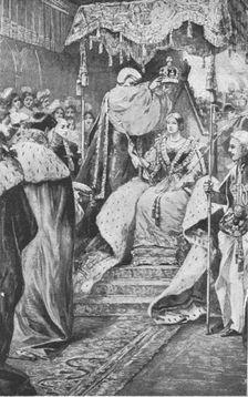 Coronation of Queen Victoria, June 28, 1838 (1901). Creator: Unknown