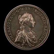 Coronation of Queen Charlotte [obverse], 1761. Creator: Johann Lorenz Natter