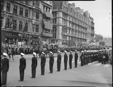 Coronation of Queen Elizabeth II, Bridge Street, Westminster, City of Westminster, London, 1953. Creator: Ministry of Works