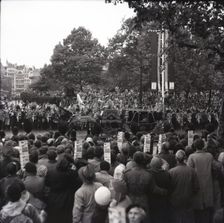 Coronation of Queen Elizabeth II, London, 2 June 1953. Creator: Arthur Charles Kirby Ware