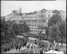Coronation of Queen Elizabeth II, The Mall, City of Westminster, London, 1953. Creator: Ministry of Works