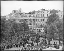 Coronation of Queen Elizabeth II, The Mall, City of Westminster, London, 1953. Creator: Ministry of Works