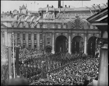 Coronation of Queen Elizabeth II, The Mall, City of Westminster, London, 1953. Creator: Ministry of Works