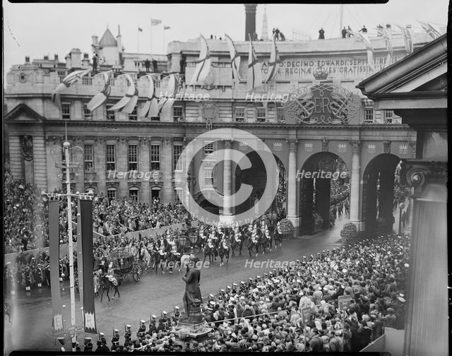 Coronation of Queen Elizabeth II, The Mall, City of Westminster, London, 1953. Creator: Ministry of Works.