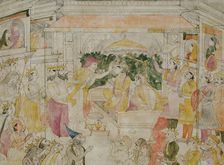 Coronation of Rama, c1825. Creator: Unknown