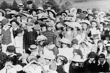 Coronation party, Matlock, Derbyshire, 1911. Creator: Unknown