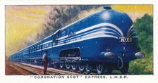Coronation Scot Express, L.M.S.R., 1938