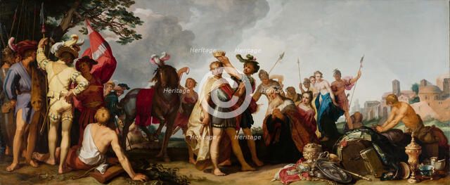 Coronation Scene, 1629. Creator: Abraham Bloemaert.