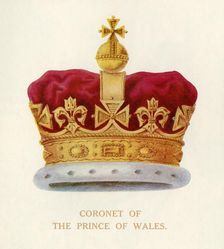 Coronet of Prince of Wales c1911. Creator: Unknown