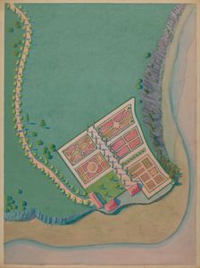 Corlaer Estate and Garden, c. 1936. Creator: Meyer Goldbaum