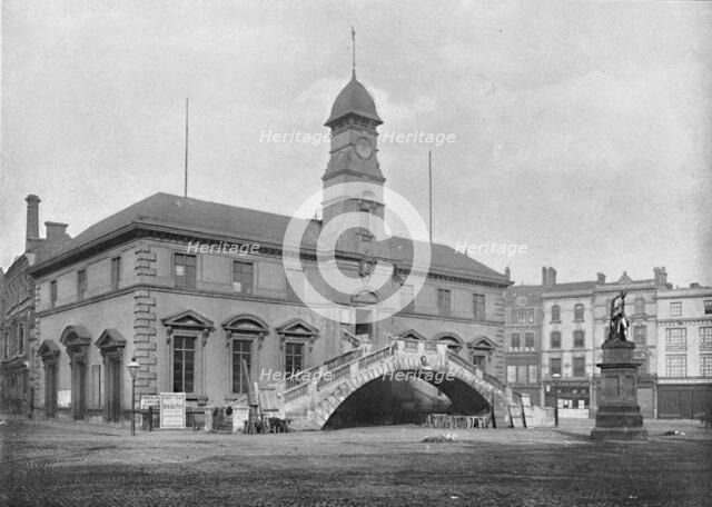 'Corn Exchange, Leicester', c1896. Artist: Eyre & Spottiswoode.