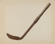 Corn Knife, 1938. Creator: Herman O. Stroh