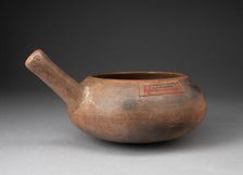 Corn Popper with Incised Geometric Motif, 650/150 B.C. Creator: Unknown