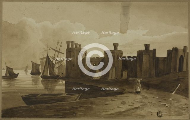 Cornarvan Castle, n.d. Creator: Unknown.
