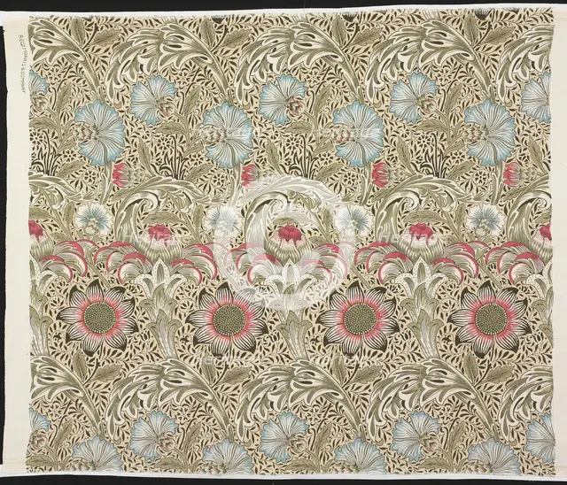 Corncockle, England, 1883 (produced 1917/25). Creator: William Morris.