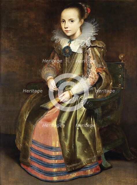 Cornelia or Elisabeth Vekemans, 1625. Creator: Vos, Cornelis de (1584-1651).