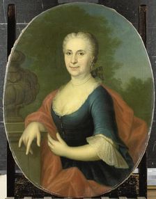 Cornelia van Schuylenburgh (1703-84), Wife of Diederik van Bleyswijk, 1761. Creator: Conrad Kuster