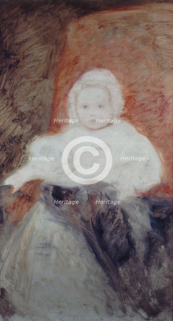 Cornelie Scheffer as a child. Creator: Ary Scheffer.