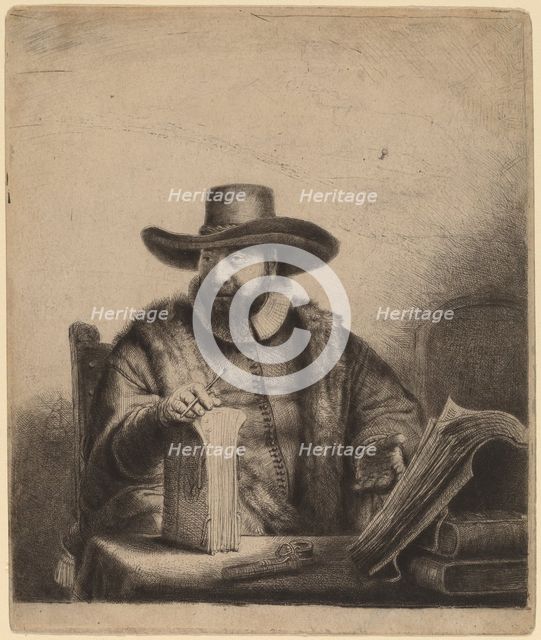 Cornelis Claesz Anslo, 1641. Creator: Rembrandt Harmensz van Rijn.