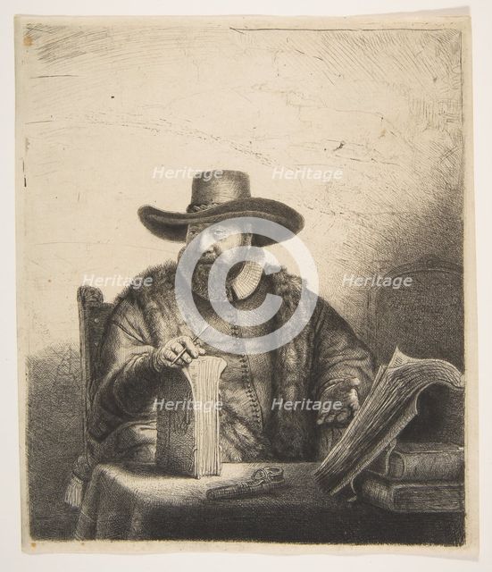 Cornelis Claesz Anslo, Preacher. Creator: Rembrandt Harmensz van Rijn.