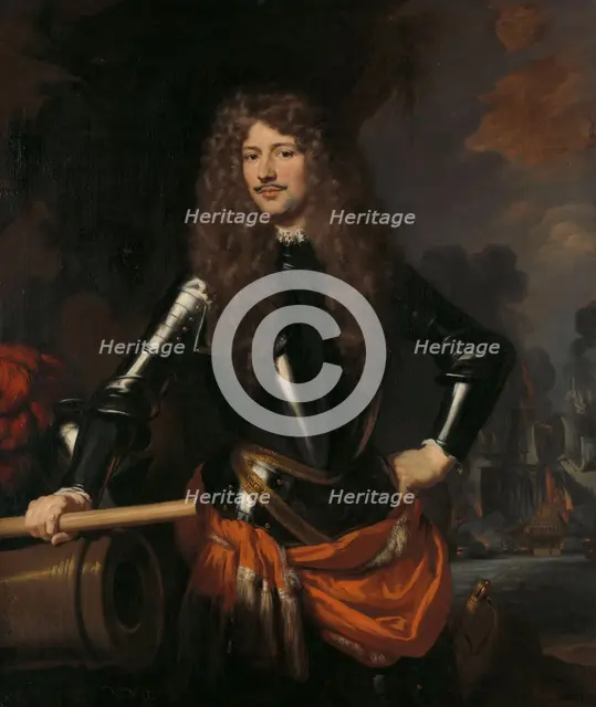 Cornelis Evertsen, Lieutenant-Admiral of Zeeland, 1680. Creator: Nicolaes Maes.